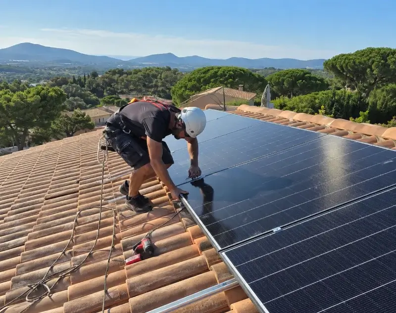 Installateur panneaux solaires Le Poujol-sur-Orb — pose photovoltaïque sur toiture