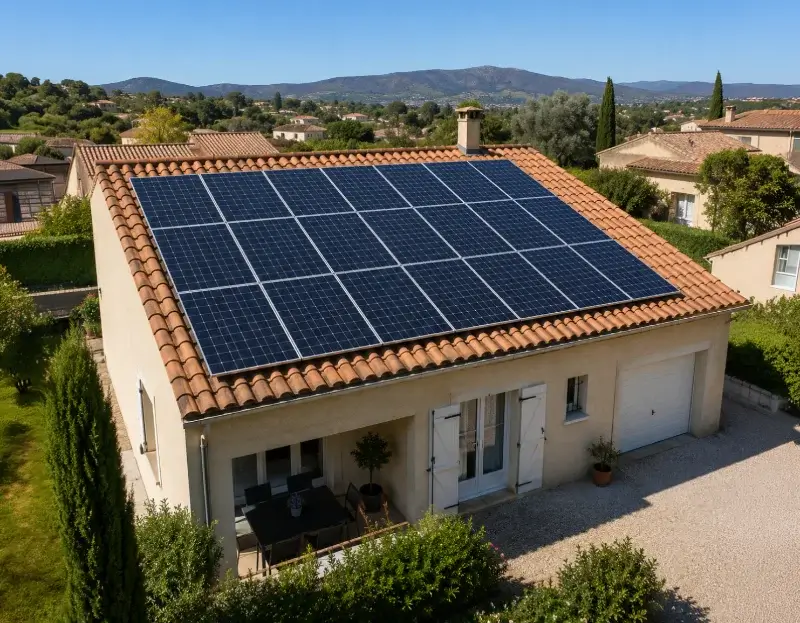 Prime à l'autoconsommation panneaux solaires Le Poujol-sur-Orb — aide financière de l'État